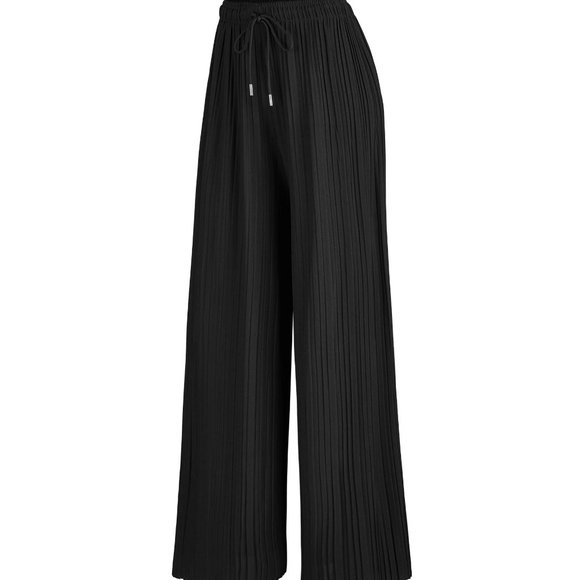 NWT Made by Johnny Pleated Wide Leg Pants - Picture 2 of 5